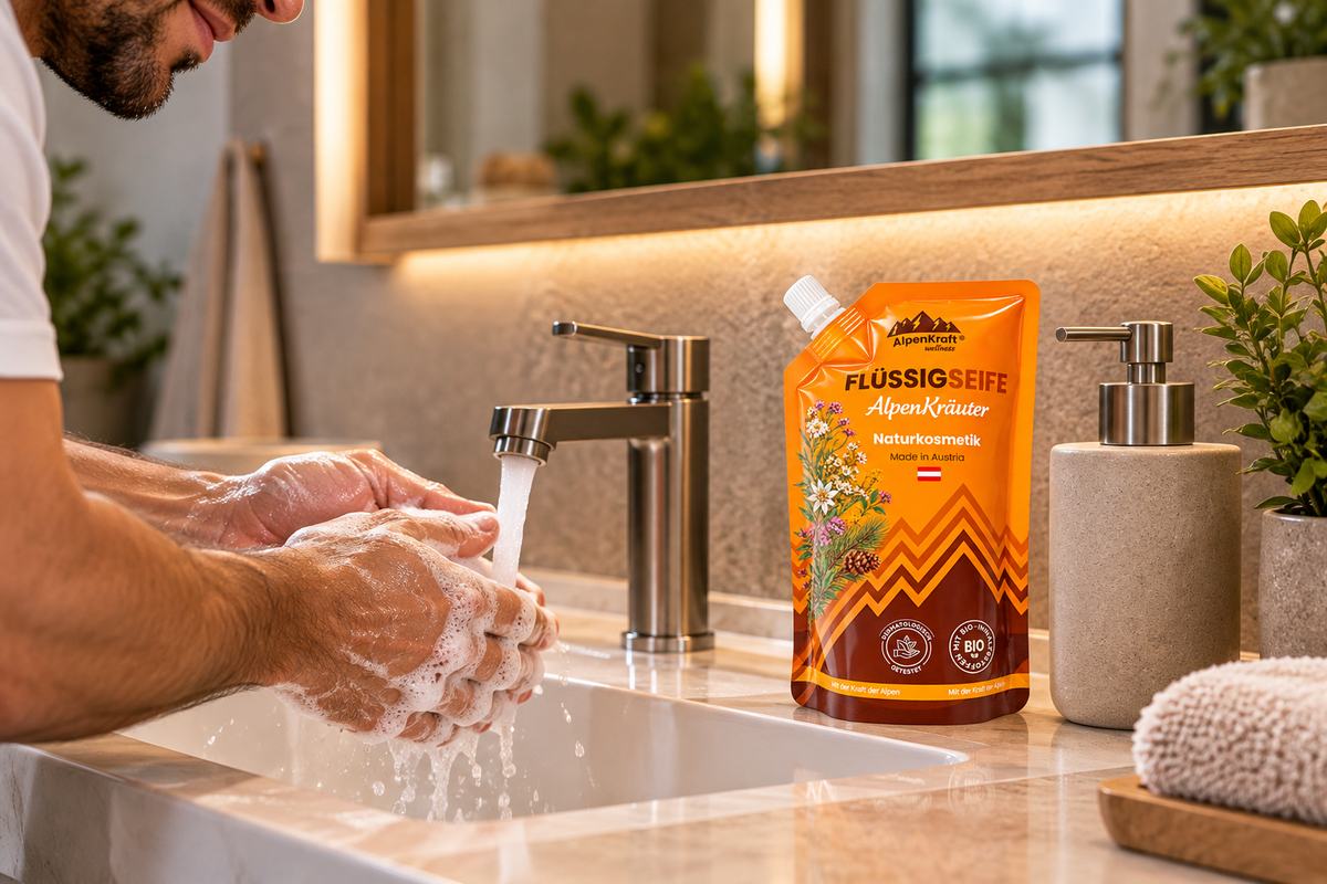 AlpenKraft® FlüssigSeife 750ml - AlpenKräuter
