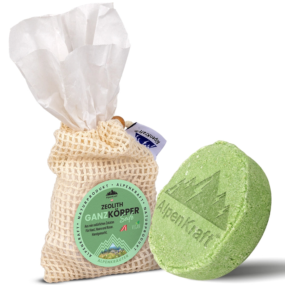 AlpenKraft® ZEOLIET Volledige Lichaamszeep 80gr