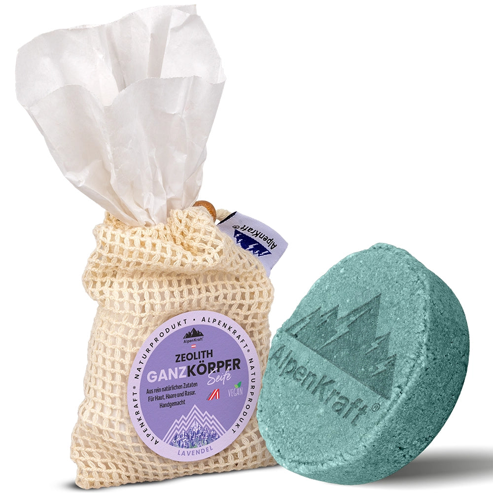 AlpenKraft® ZEOLIET Volledige Lichaamszeep 80gr