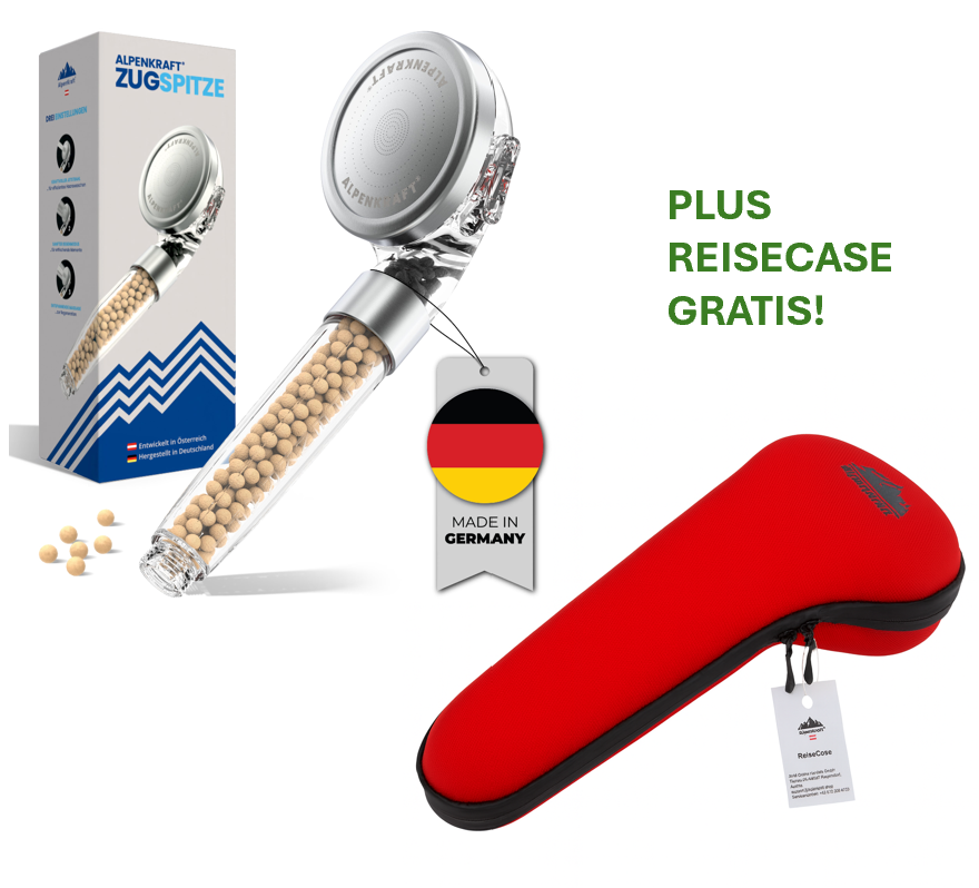 AlpenKraft® "ZugSpitze" pomme de douche
