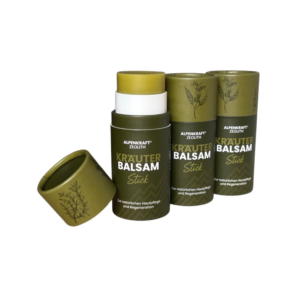 3x AlpenKraft® Zeoliet Balsem Stick (50ml)