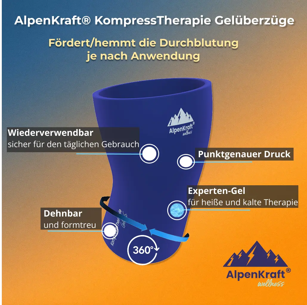 AlpenKraft® Compression Therapy Gel Covers