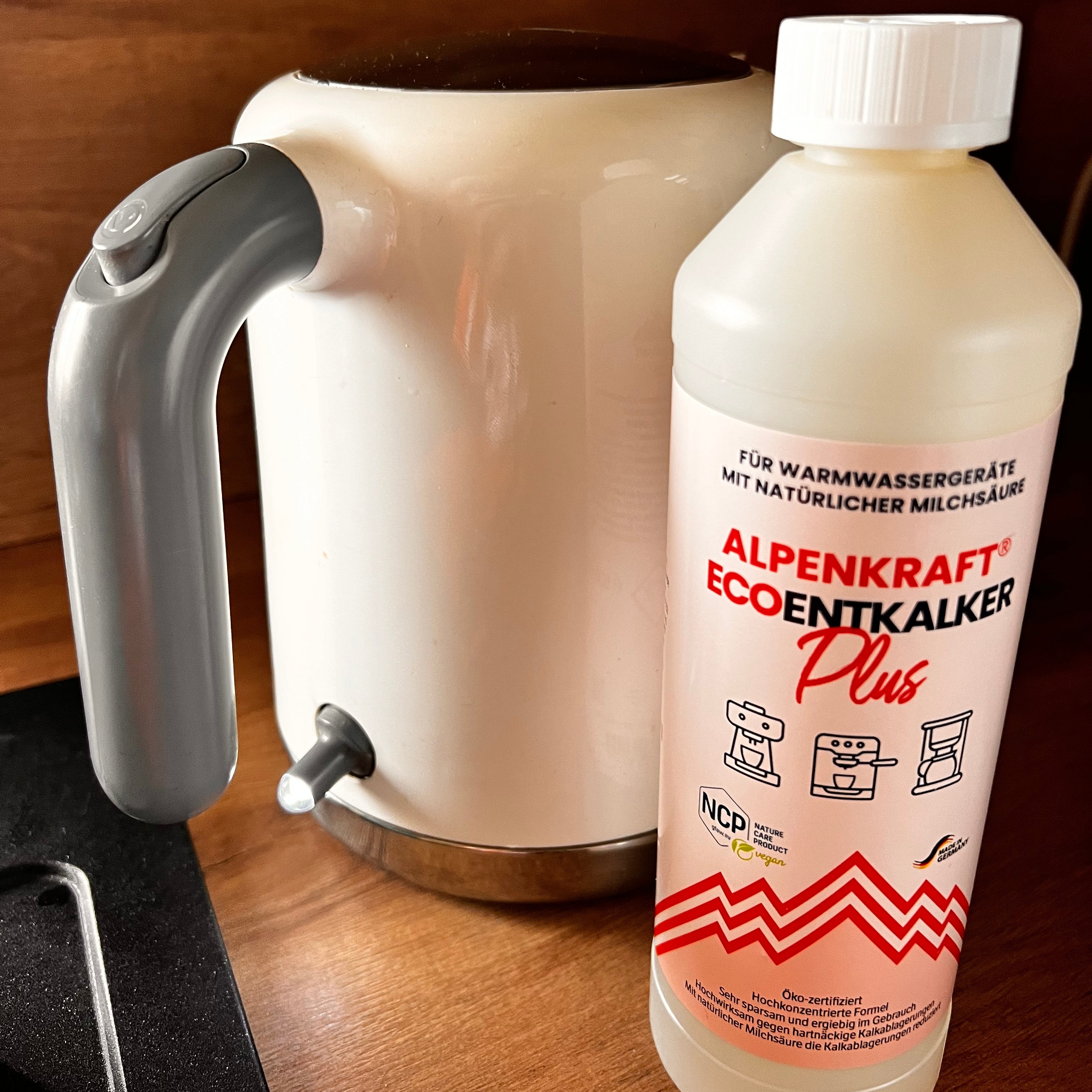 AlpenKraft®  ECO Entkalker für Warmwassergeräte